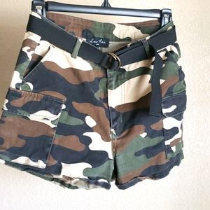 Camouflage shorts